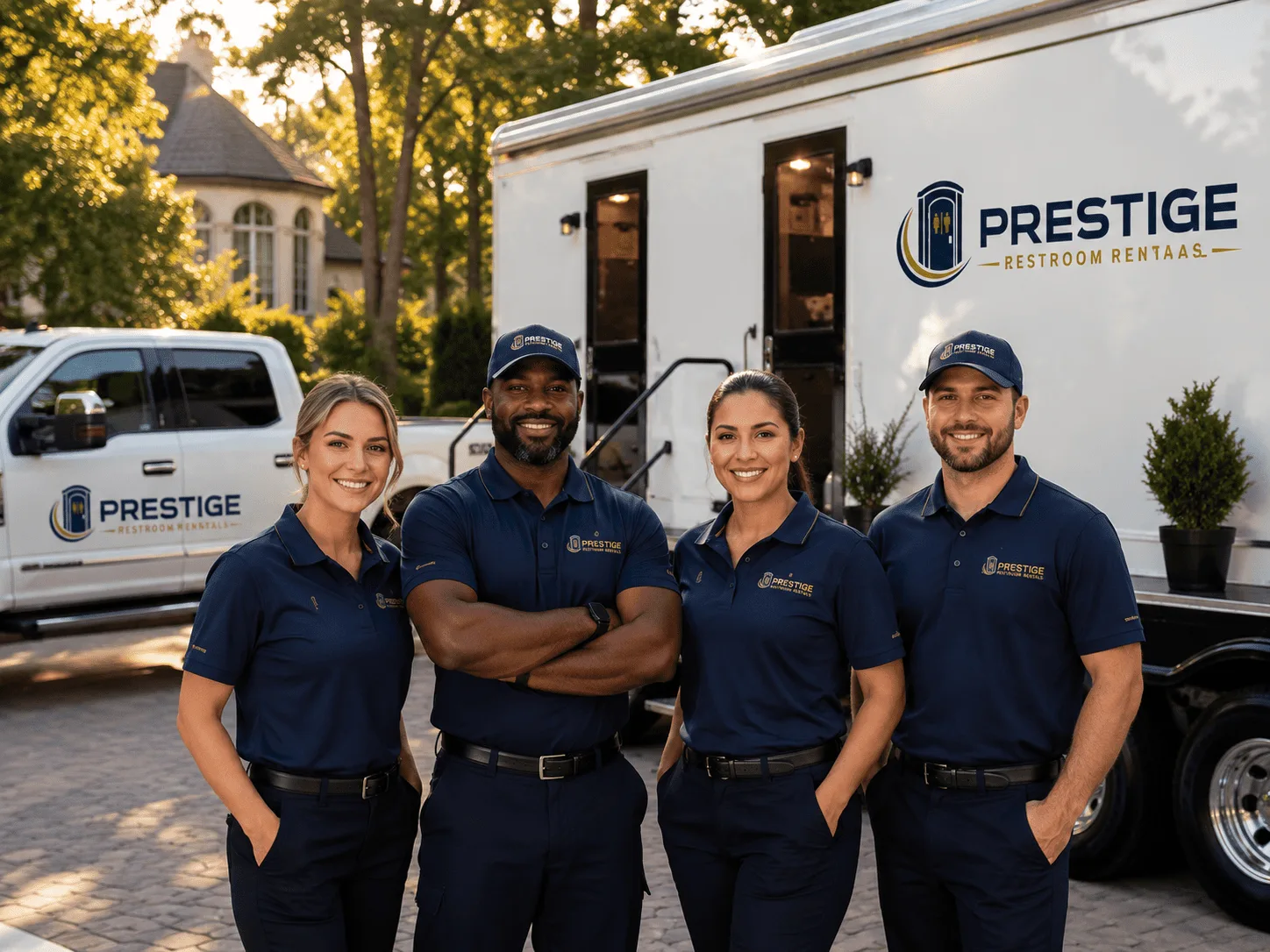 Trusted Luxury Portable Restrooms company in Singer, LA